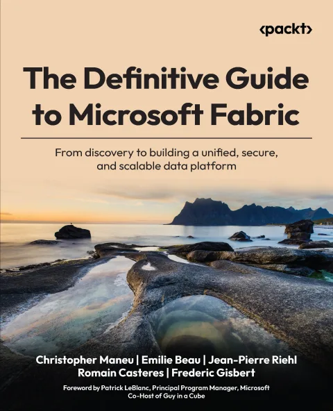 Couverture de The Definitive Guide to Microsoft Fabric